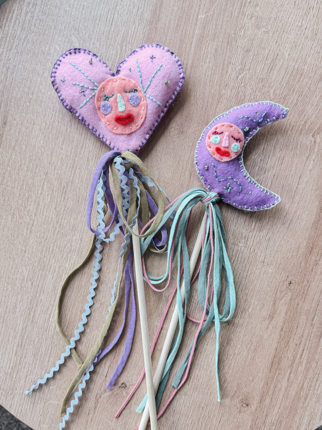 Handmade Felt Fairy Wand